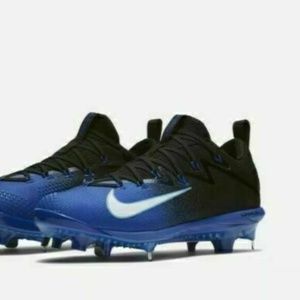 Nike Lunar Vapor Ultrafly Elite Men Baseball Cleat Blue Size 14 (852686 014)